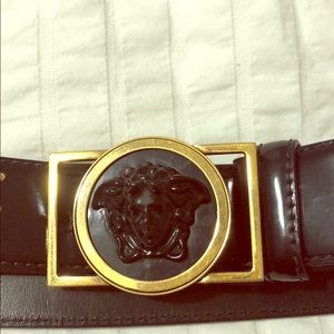 Versace stud belt authentic!!!